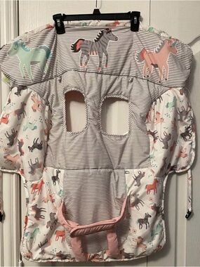 Soft Pink Fabric Piece with Care Tag
